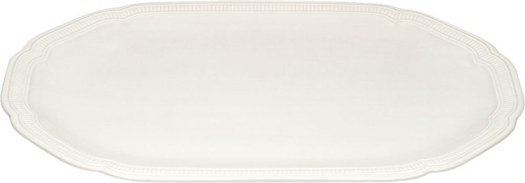 Servierplatte oval coup Relief 36x24cm / CREATE Porzellan