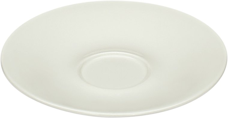 Untertasse rund 13cm weiß Delight