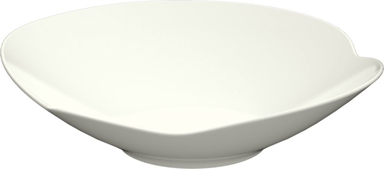 Teller tief amorph coup 29cm weiß, KUMO
