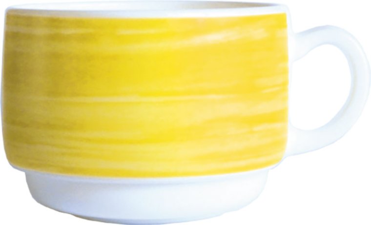 Brush Yellow Obertasse 19 cl Ø 80 mm