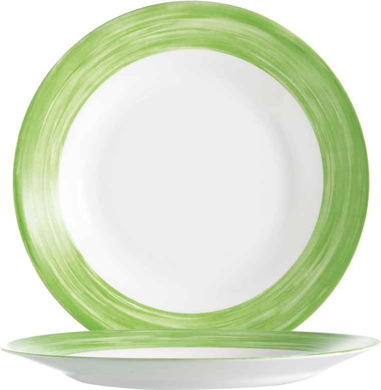 Brush Green Teller flach 25,4cm