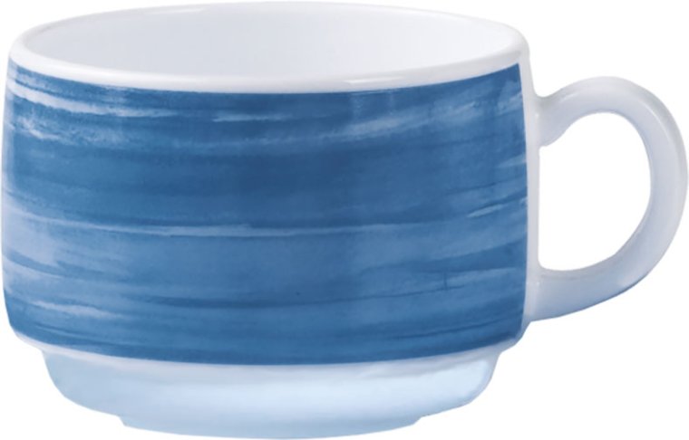 Brush Blue Jean Obertasse 19 cl Ø 80 mm