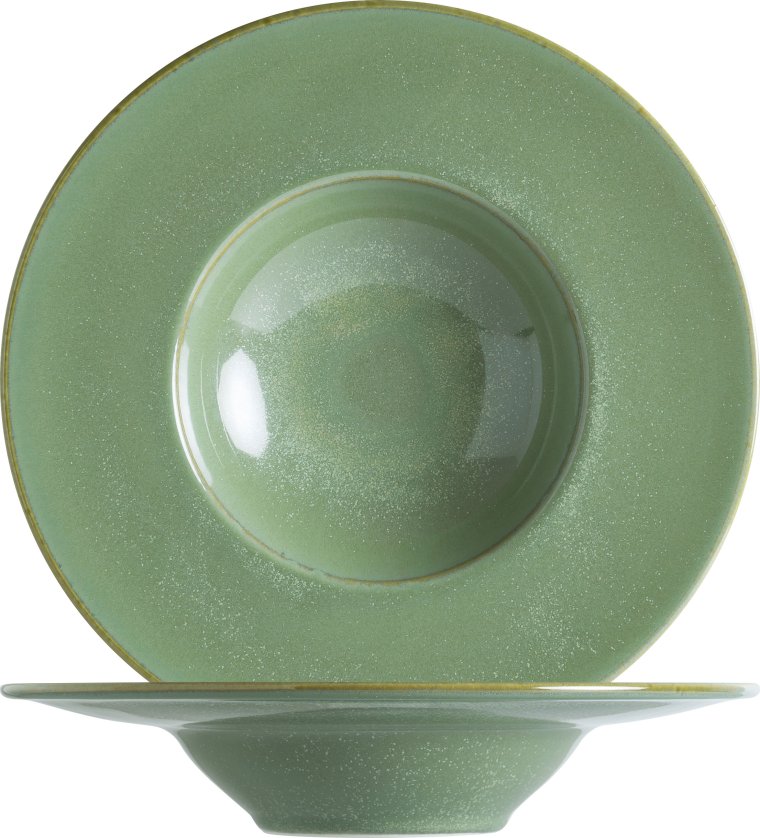 Sage Banquet Pastateller 28cm Grün Porzellan
