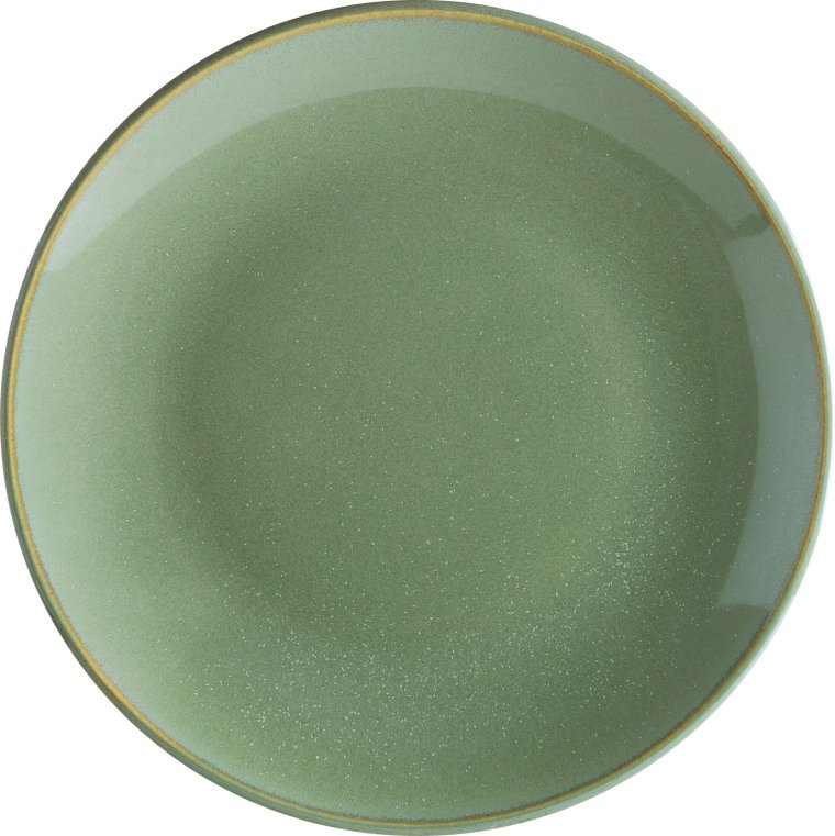 Sage Gourmet Teller flach 21cm Grün Porzellan