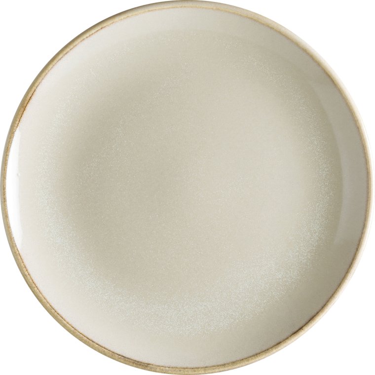 Sand Gourmet Teller flach 27cm Beige Porzellan