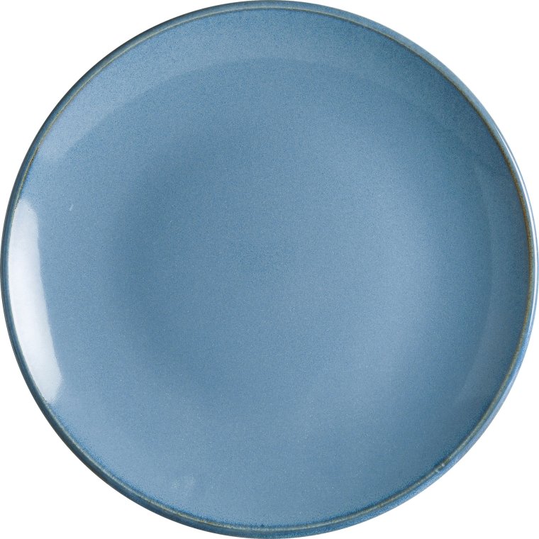 Sky Gourmet Teller flach 25cm Blau Porzellan