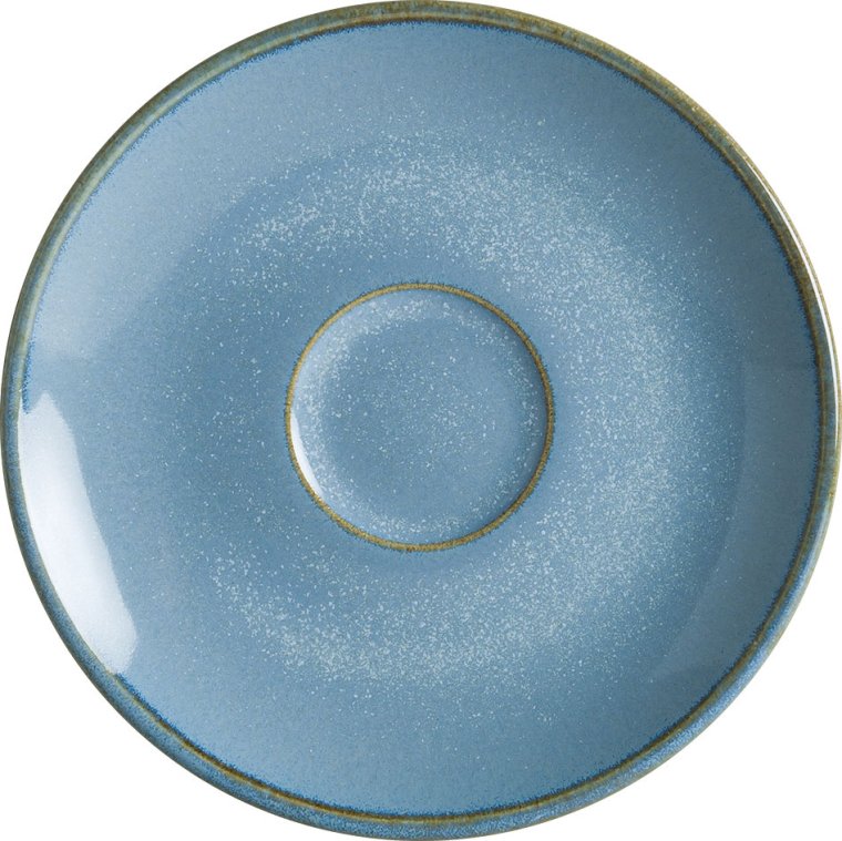 Sky Rita Untertasse 12cm Blau Porzellan