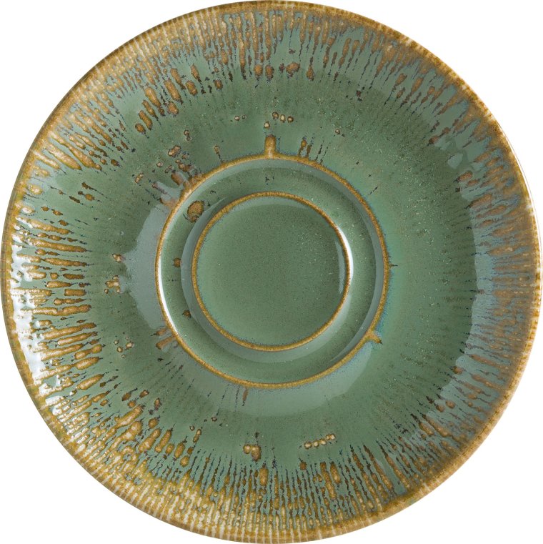 Snell Sage Gourmet Kombiuntertasse 19cm Grün Porzellan