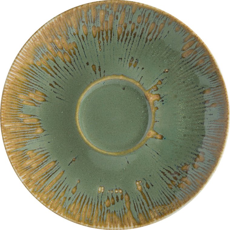 Snell Sage Rita Untertasse 12cm Grün Porzellan
