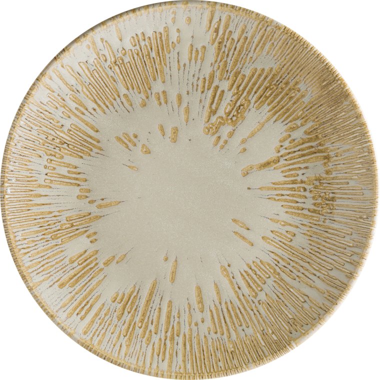 Snell Sand Gourmet Teller flach 27cm Beige Porzellan