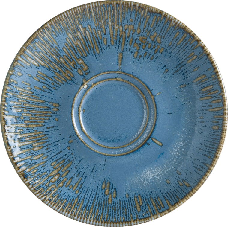 Snell Sky Gourmet Kombiuntertasse 16cm Blau Porzellan