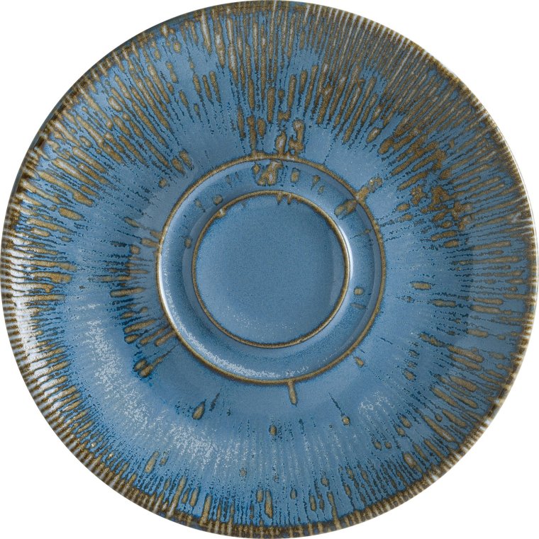 Snell Sky Gourmet Kombiuntertasse 19cm Blau Porzellan