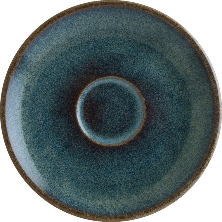 Sphere Ocean Gourmet Untertasse 12cm Blau Porzellan
