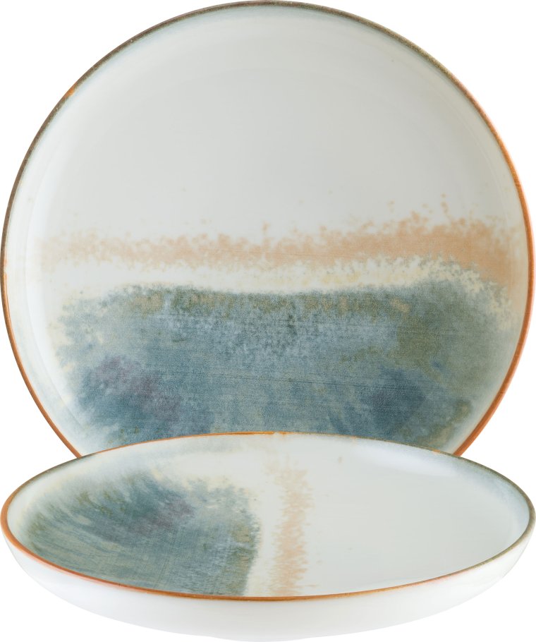 Fium Hygge Pastateller 28cm Blau Porzellan