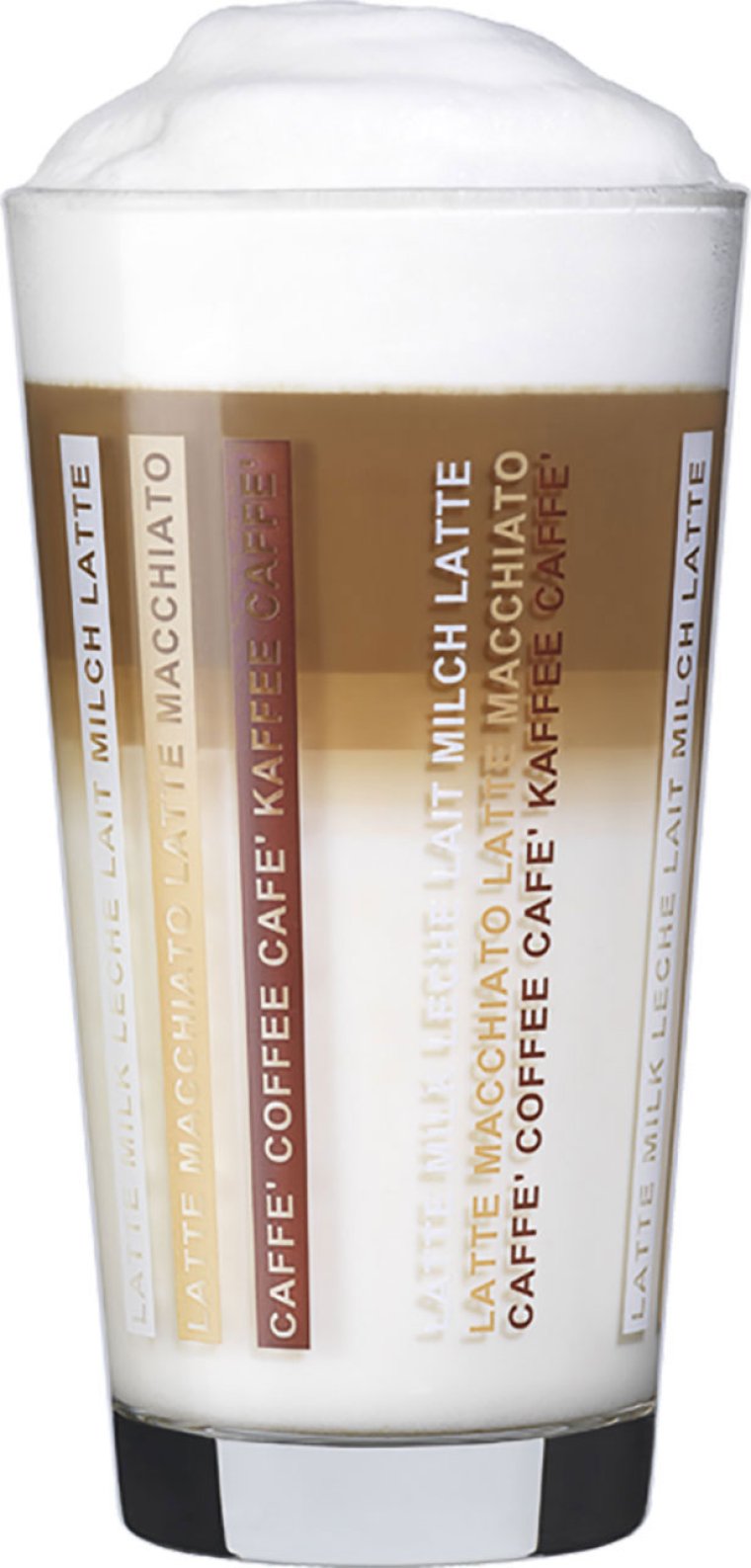 Sestriere Bibita Latte Macchiato Becher 37 cl Bunt 78 x mm