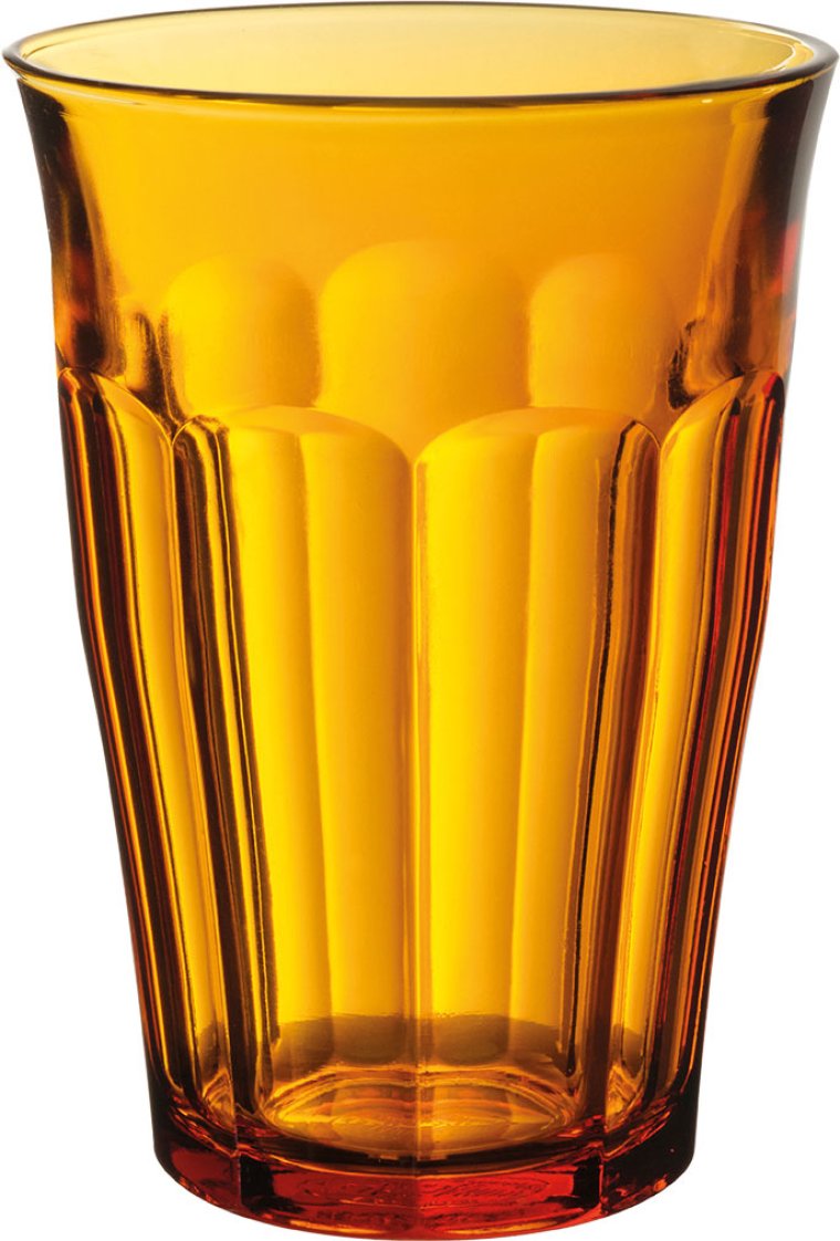 Picardie Amber Tumbler 36 cl Gelb 87 x mm