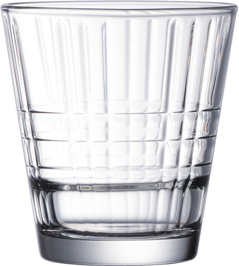 Stack Up Cross Tumbler 26 cl stapelbar 85 x mm Transparent