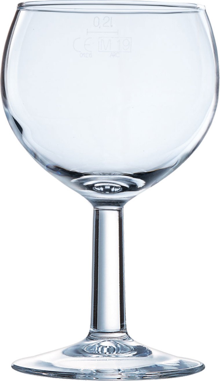 Ballon 2 Weinkelch 25 cl 0,2 l /-/ Transparent