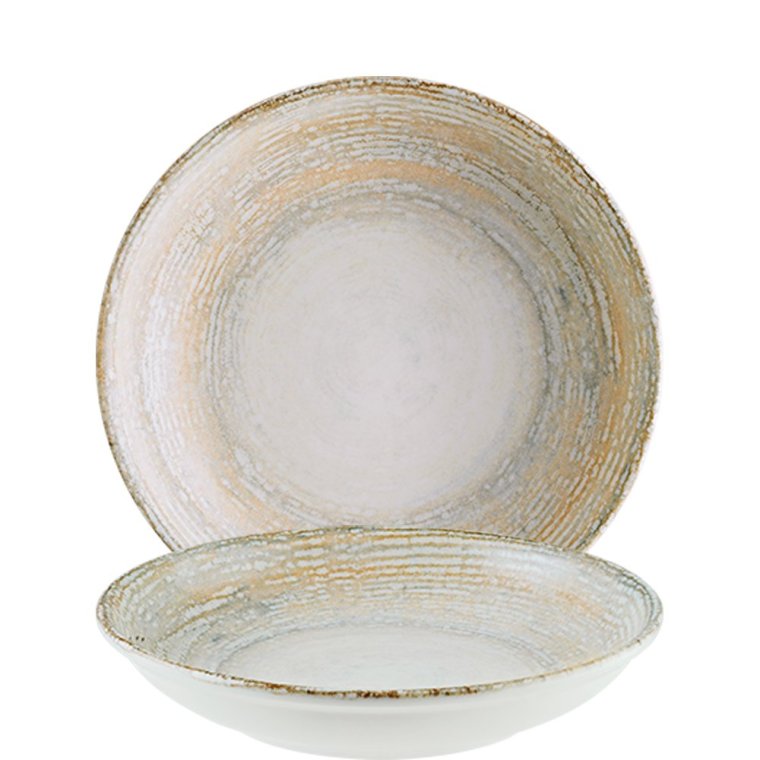 Patera Gourmet Teller tief 20cm Beige Porzellan