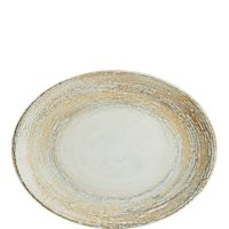 Patera Moove Servierplatte oval 31x24cm Beige Porzellan