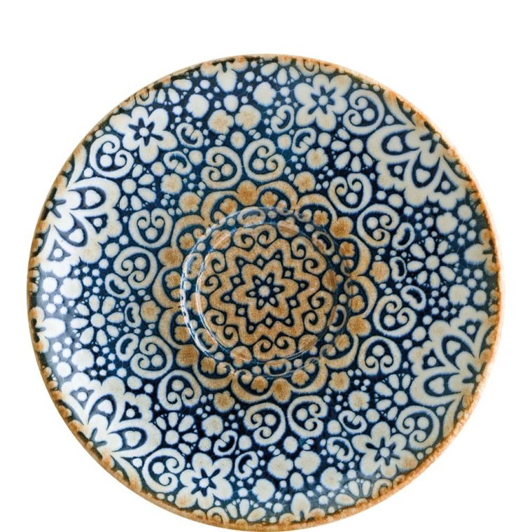 Alhambra Gourmet Kombiuntertasse 16cm Blau Porzellan