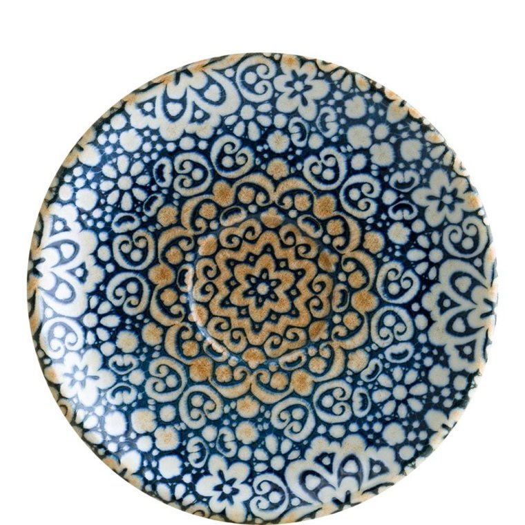 Alhambra Gourmet Untertasse 12cm Blau Porzellan