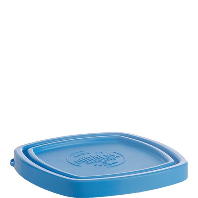 Lys Carré PE Deckel blau 112x112mm