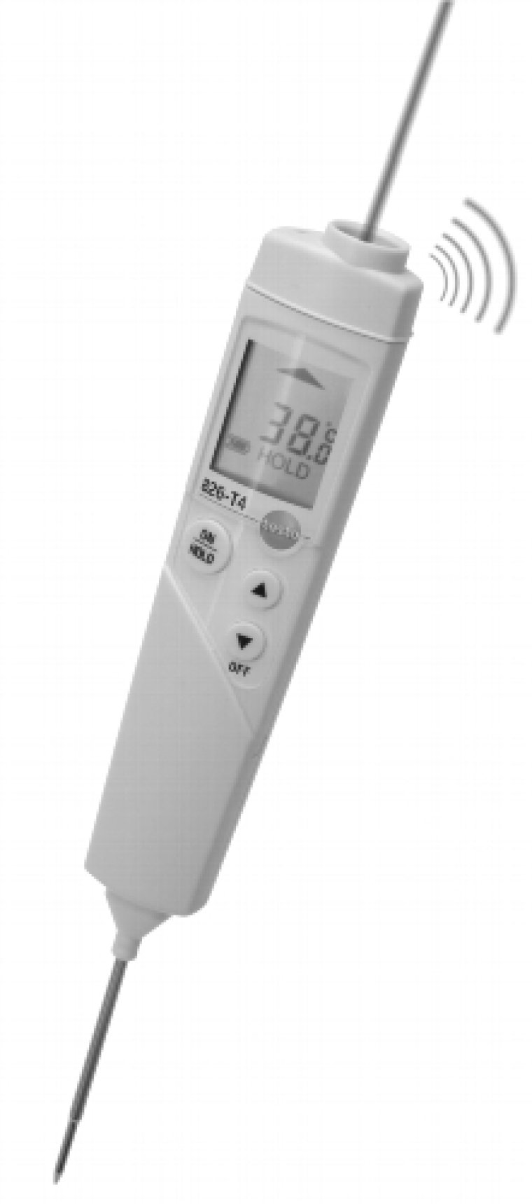 testo 826-T4 Infrarot-Thermometer mit Einstechfühler 148 x 34 mm Kunststoff
