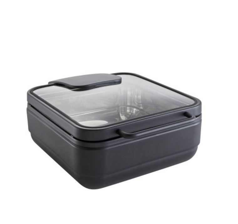 Chafing Dish GN 2/3 black Hot & Fresh Basic 370 x 490 mm