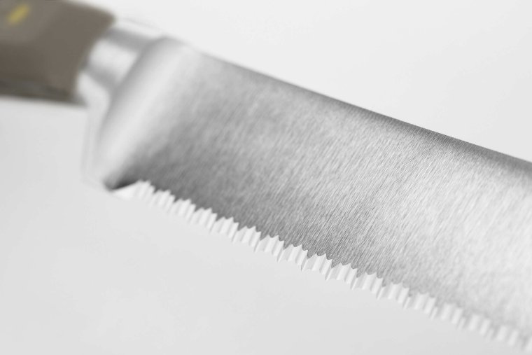 Brotmesser mit Präzisions-Doppelwelle Velvet Oyster CLASSIC Klingenlänge 23 cm