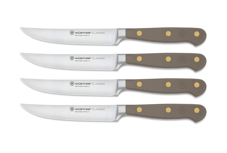 Steakmesserset 4-teilig Velvet Oyster CLASSIC