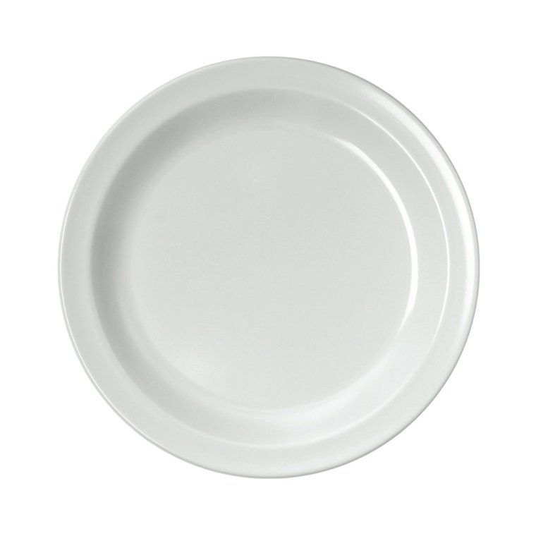 Dessertteller Melamin weiß Ø 195 mm