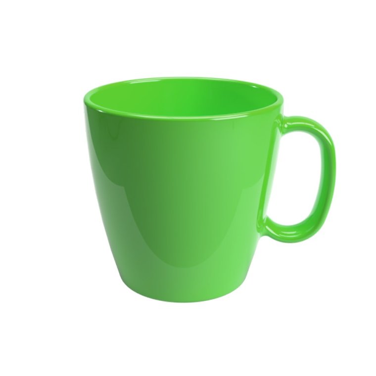 Tasse 230 ml Bistro Kunststoff kiwigrün Ø 81 mm, Höhe 79 mm