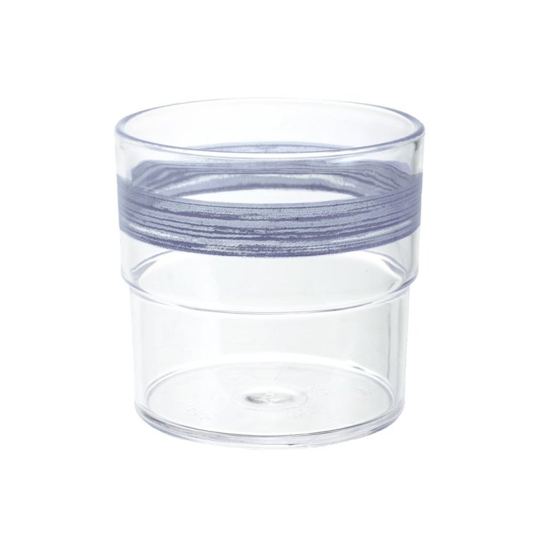 Becher 230 ml Bistro Kunststoff jeans-blau Ø 75 mm, Höhe 78 mm