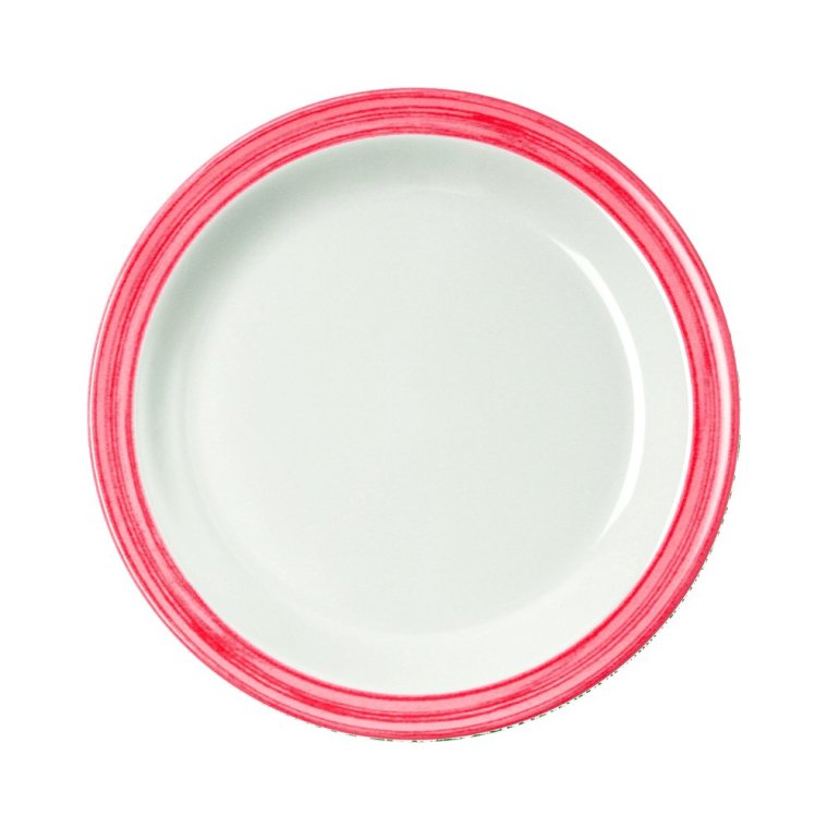 Dessertteller Bistro Melamin cherry-rot Ø 195 mm
