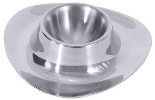 Eierbecher, dreieckig 10 cm x 2,5 Edelstahl