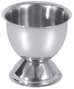 Eierbecher mit Fuß 5,5 cm Edelstahl