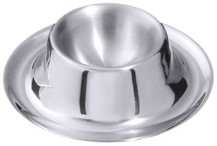 Eierbecher, rund 2 cm Edelstahl