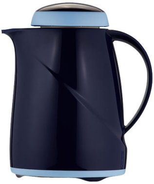 Isolierkanne 0,3 l Wave Picco blau Kunststoff