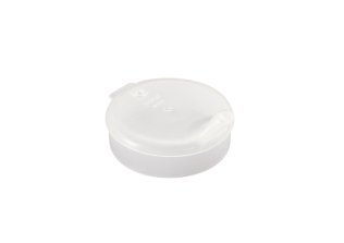 Schnabelbecher Oberteil 4 mm Durchlass Kunststoff natur Transparent