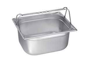 GN-Behälter mit Bügelgriffen GN-B 1/2-100 325 x 265 mm GN 1/2 Edelstahl