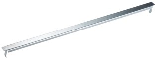 Steg ST 5F für Behälterzusammenstellung mit Federarretierung 530 x 22 mm Edelstahl