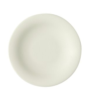 Teller flach rund 21 cm creme Raffinesse Porzellan