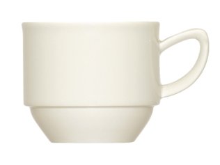Obere stapelbar 0.18 creme Ø 75 mm Raffinesse Porzellan