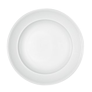 Teller halbtief Fahne Ø 22 cm weiß Come4Table Porzellan