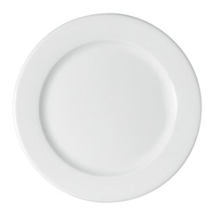 Teller flach Fahne 1030/20 cm weiß Maitre Porzellan