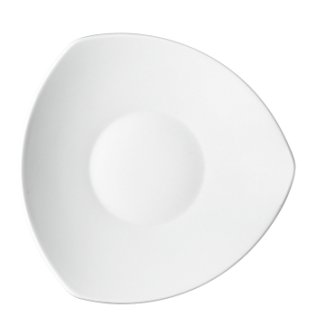 Teller tief coup dreieckig 7153/30 cm weiß Options Porzellan