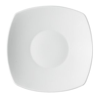 Teller tief coup viereckig 7152/30 cm weiß Options Porzellan