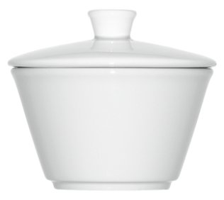 Zuckerdose Unterteil 0.25 weiß Ø 105 mm Maitre Porzellan