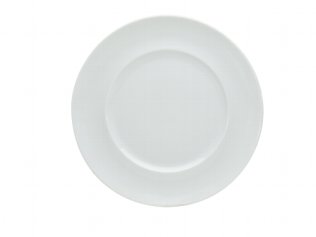 Teller flach rund Fahne 32 cm weiß Enjoy Porzellan